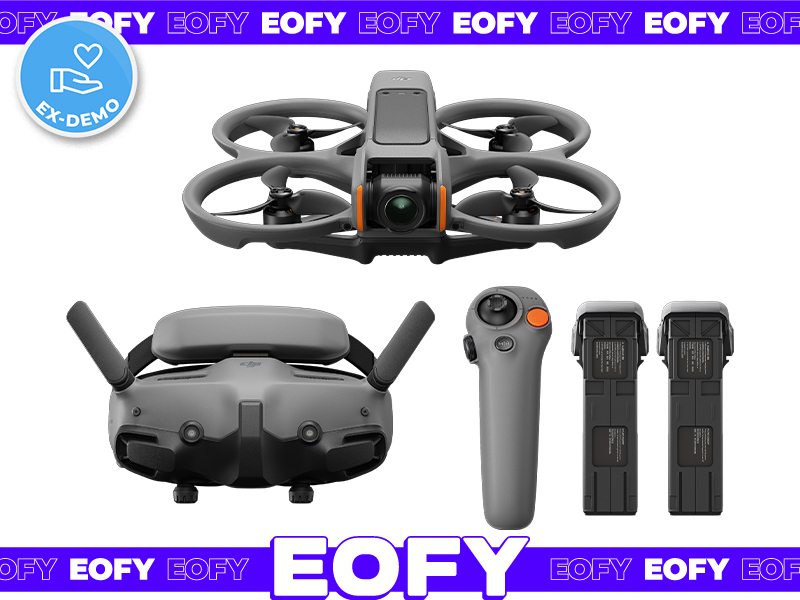 Ex-Demo DJI Avata 2 Fly More Combo (Three Batteries)